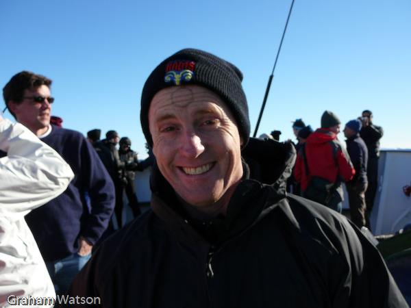 Deane crossing the circle (Team 30)